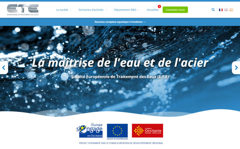 ETE France - Européenne de Traitement des Eaux
