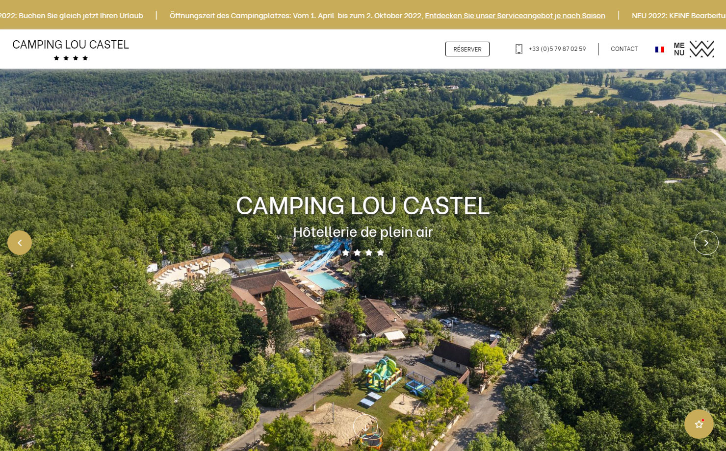 Lou Castel : camping sarlat