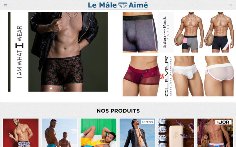 Le Mâle Aimé - lingerie homme