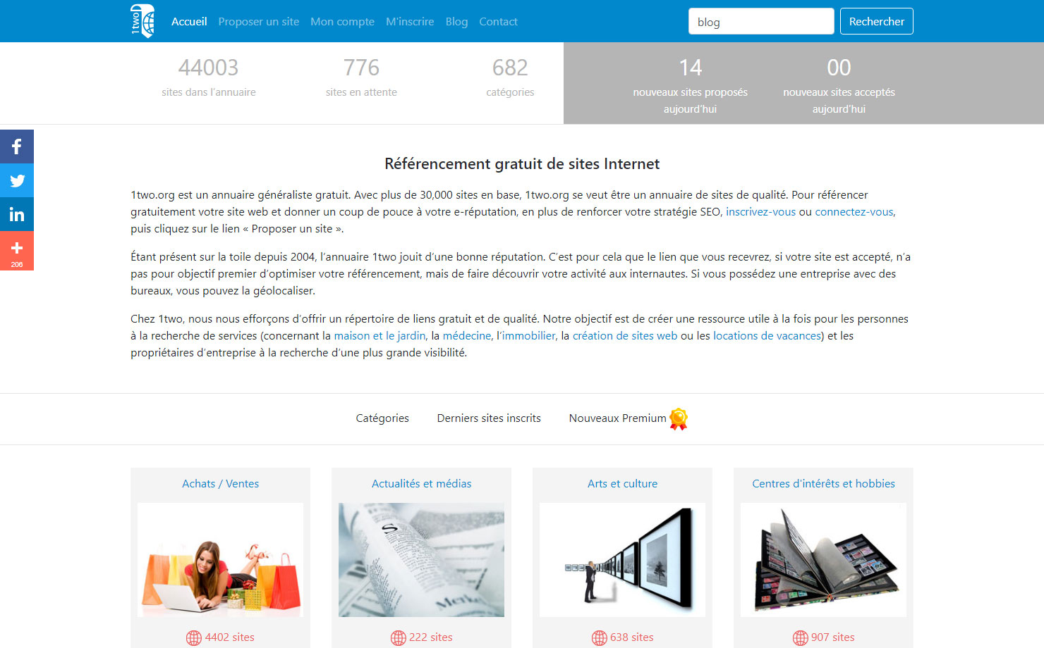 1two.org - Annuaire internet gratuit