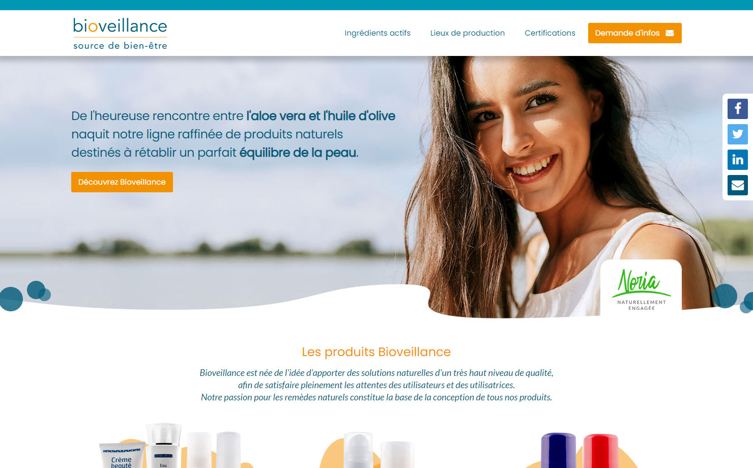 Bioveillance - Cosmétiques à base de produits naturels