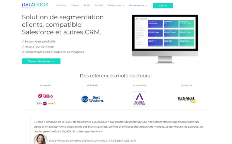 Datacook Segmentation client