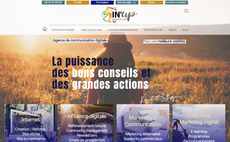 In'Up Market & Com - Agence de Marketing digital