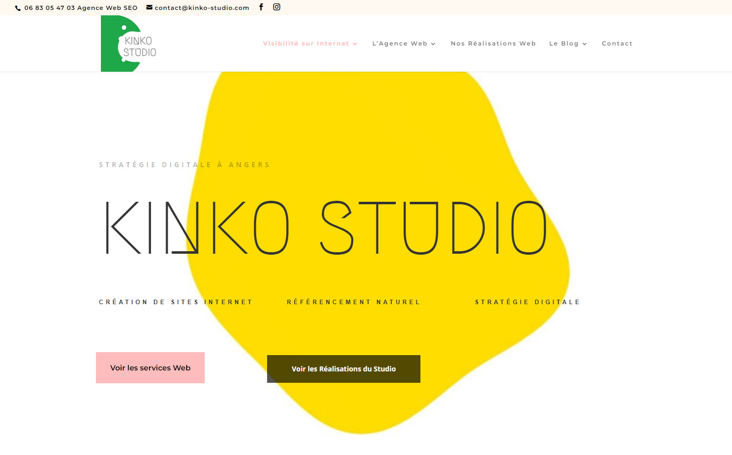 Kinko Studio - Visibilité sur Internet