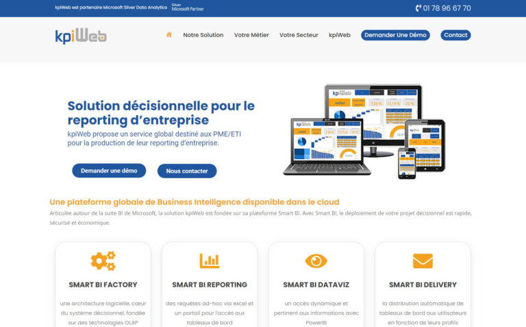 Kpiweb Plateforme décisionnelle BI PME