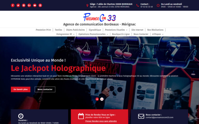Puissance Com 33 - Agence de communication, publicité, évènementiel