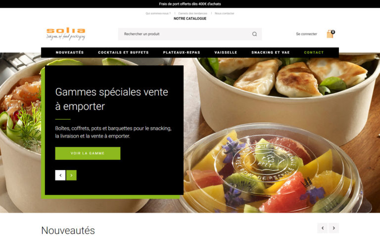 Solia Packages Restauration & Livraison