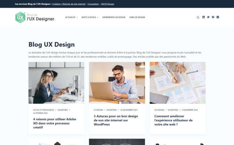 Blog de l'UX Designer