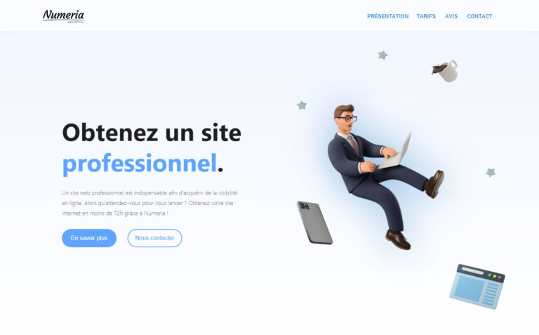 Numeria - Société de Développement Web
