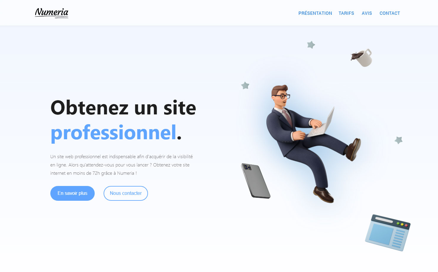 Numeria - Société de Développement Web