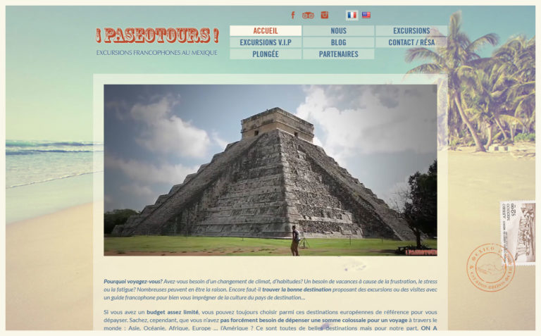 Paseotours - Agence d'excursion francophone à Playa del Carmen