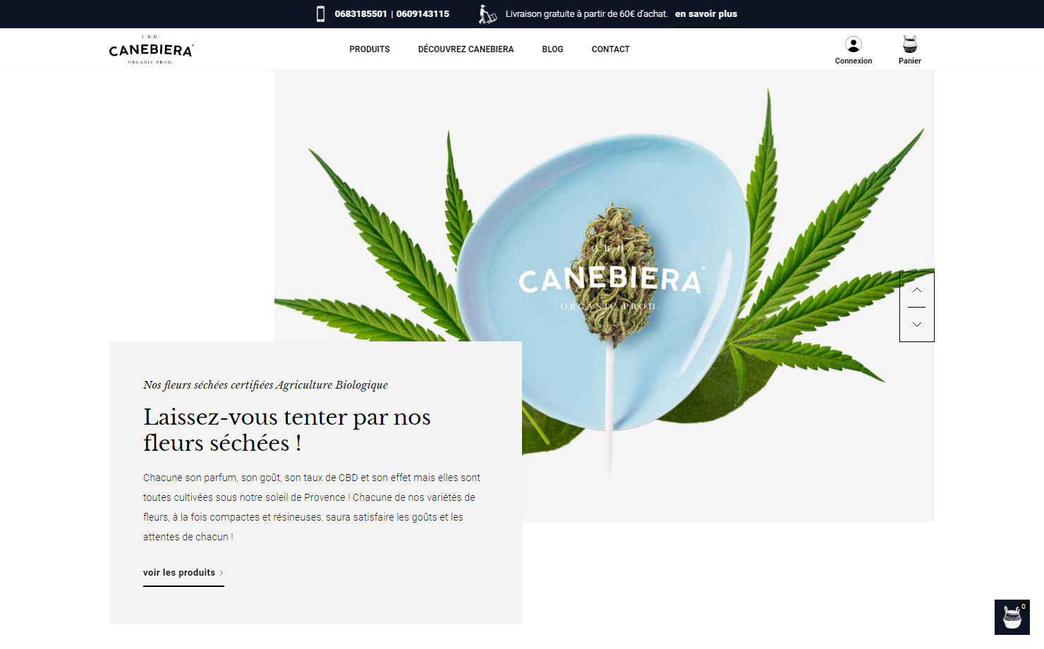 Canebiera - Vente en ligne de cbd bio organique