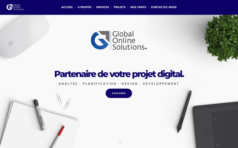 Global Online Solutions - Agence web Casablanca