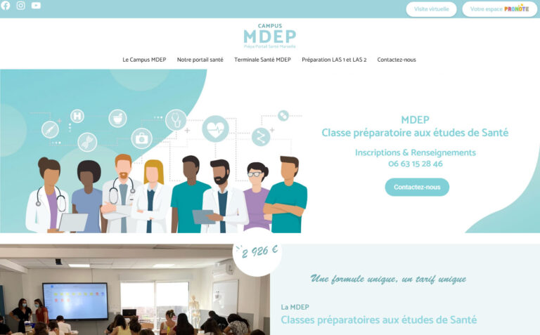 MDEP - Écurie de médecine à Marseille