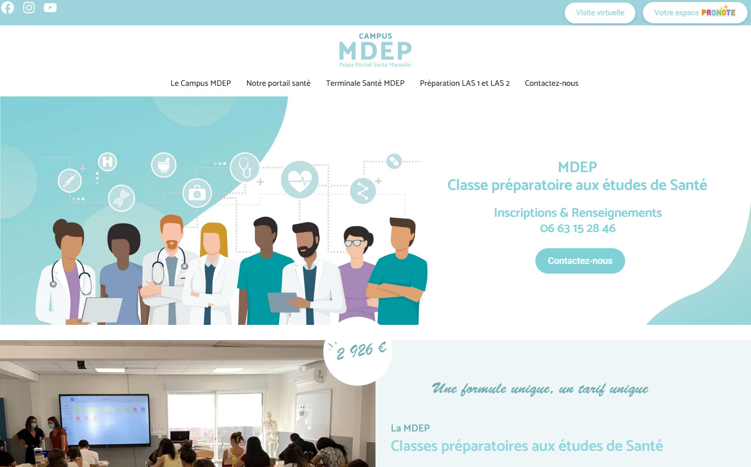 MDEP - Écurie de médecine à Marseille
