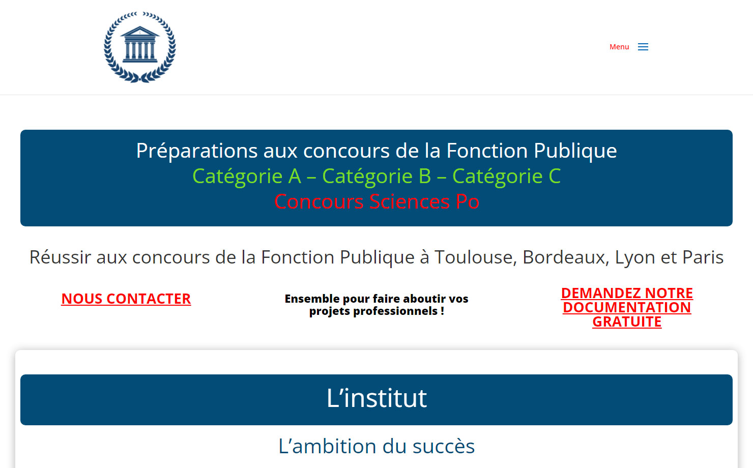 Zêta Éducation - Préparer les concours de la Fonction Publique
