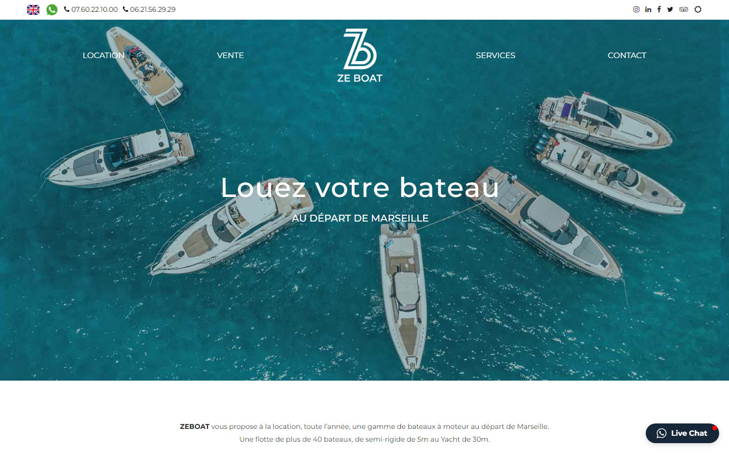 Zeboat - Location de bateau à Marseille