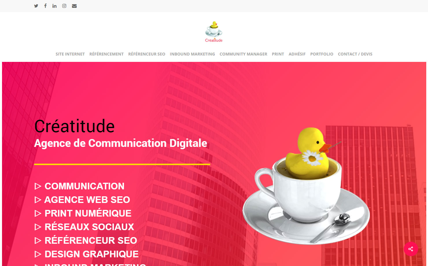 Créatitude - Agence Web