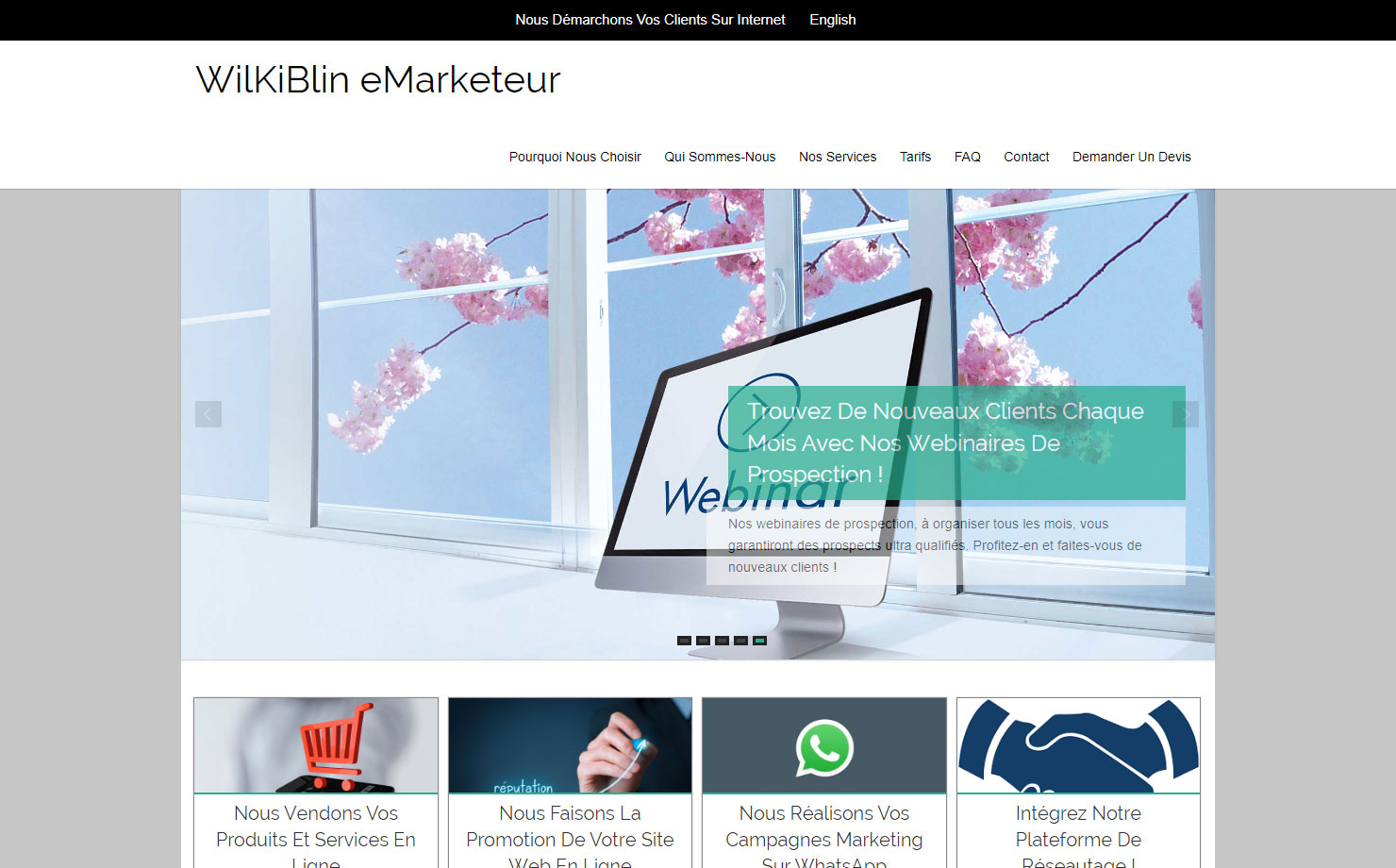 WilKiBlin eMarketeur - Agence web