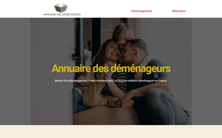 Annuaire des déménageurs