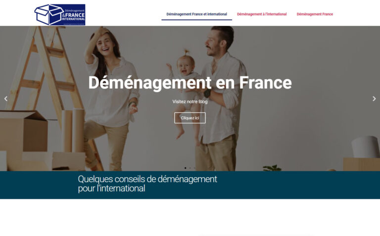 Déménagement France et international
