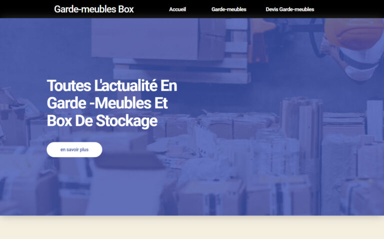 Garde-meubles Box