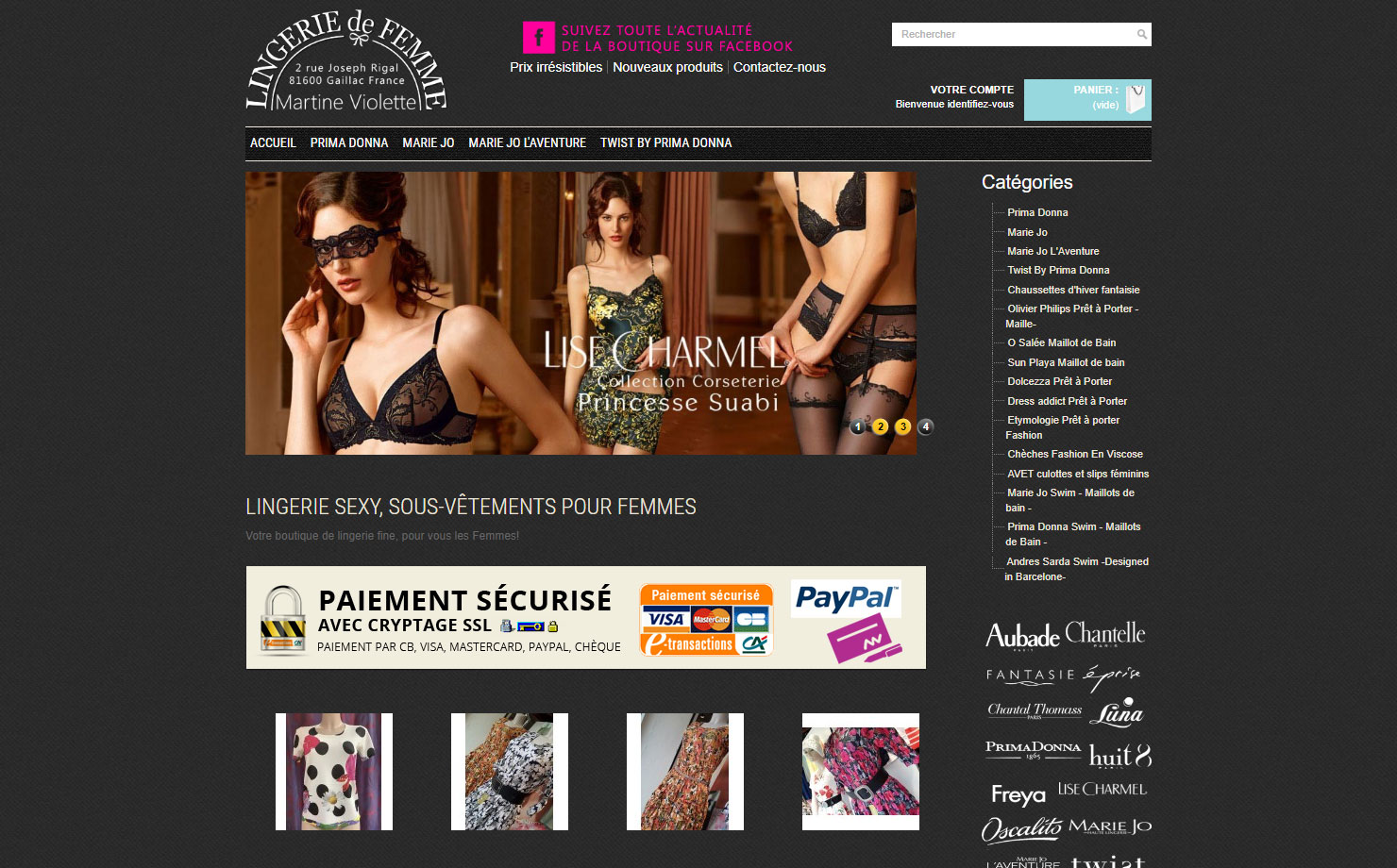 Lingerie de femme