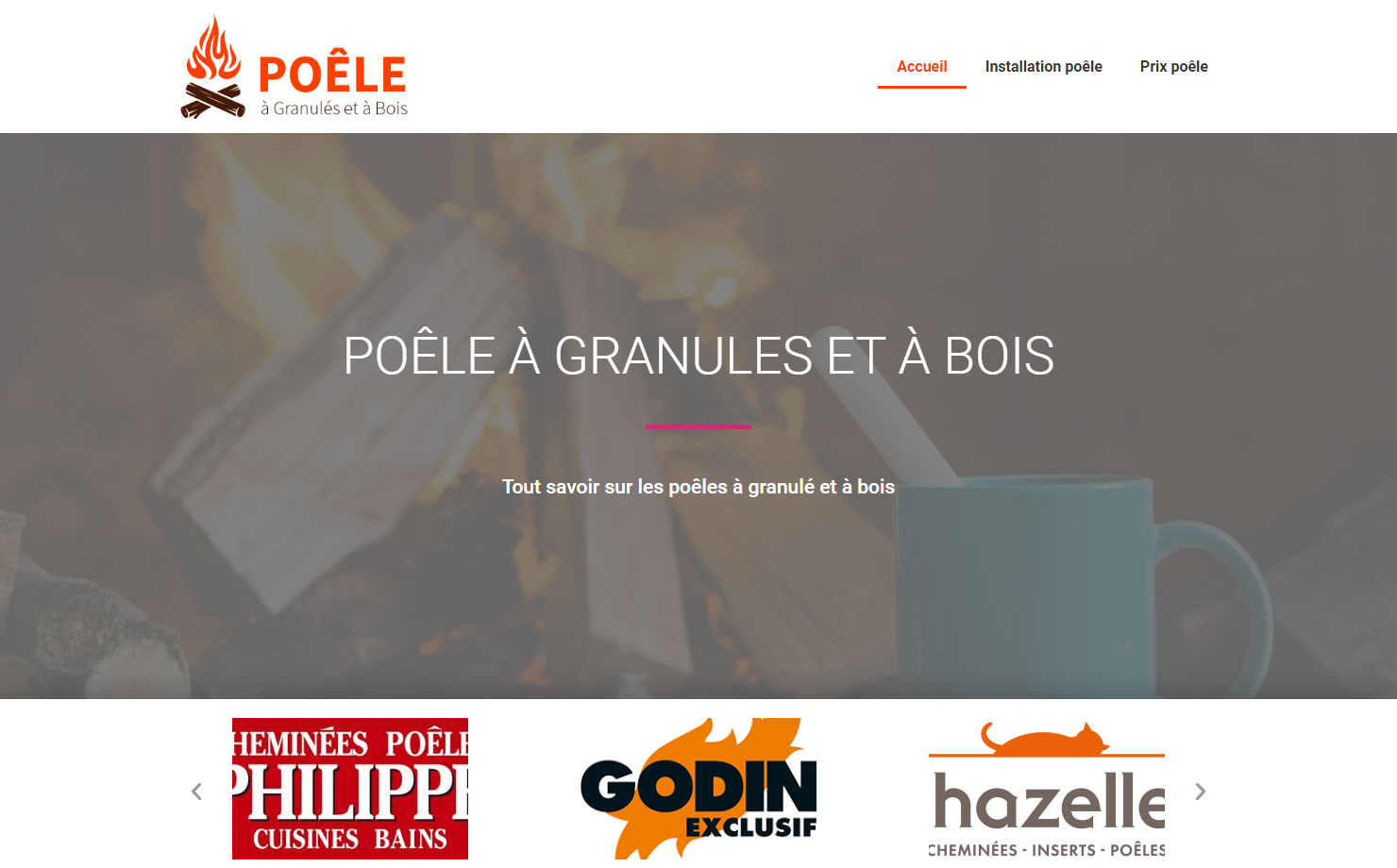 Poêle à granules et à bois
