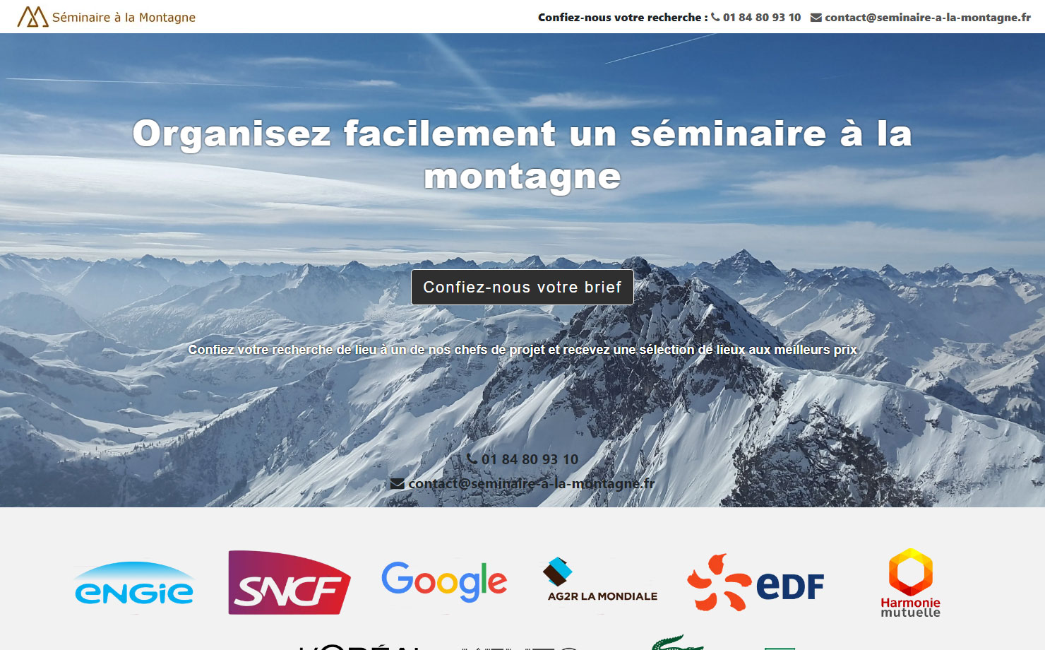 Séminaire à la Montagne