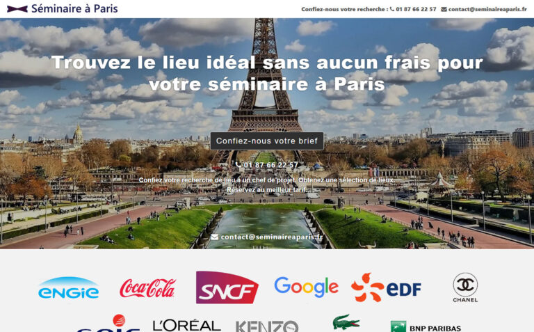 Séminaire à Paris
