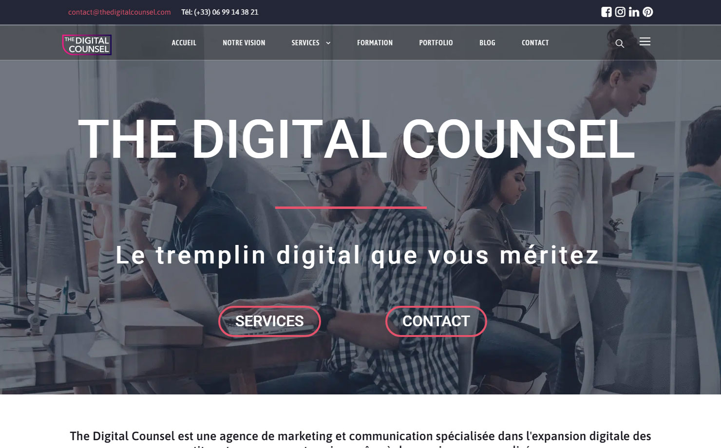 The Digital Counsel - Agence de gestion et conseil en marketing digital