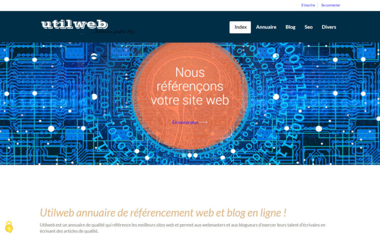 Utilweb - Référencement naturel de votre site web