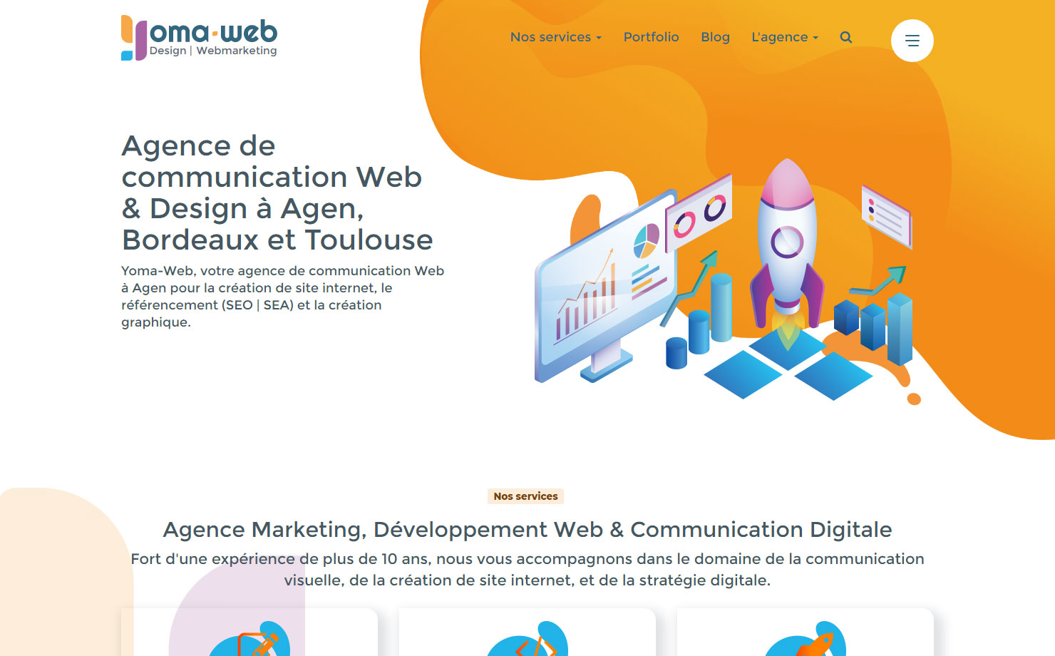 Yoma-Web - Création de site internet Toulouse, Bordeaux, Agen
