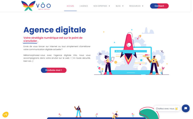 Agence digitale Vôo - Agence de communication et de marketing digital