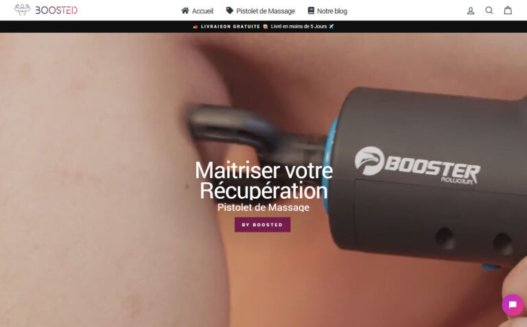 Boosted - Expert de la Récupération Musculaire