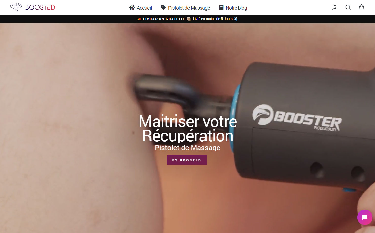 Boosted - Expert de la Récupération Musculaire