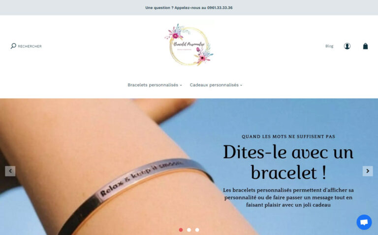 Bracelet personnalisé