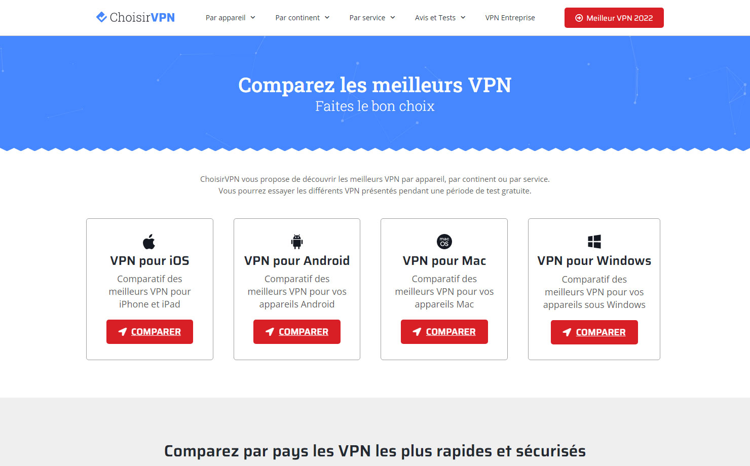 Choisir VPN