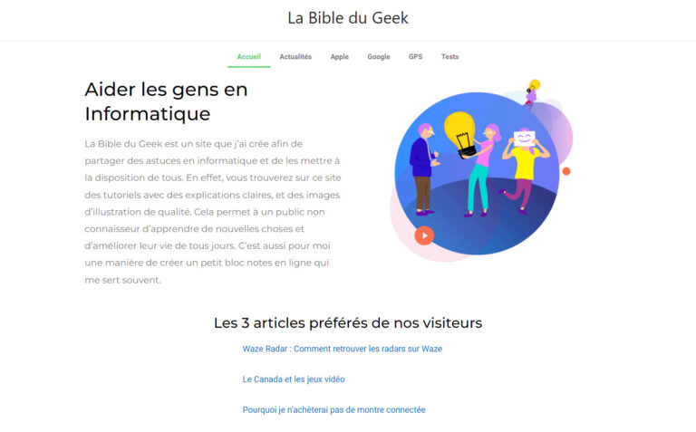 La Bible du Geek
