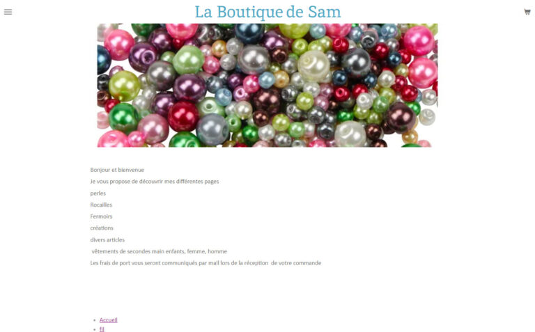 La boutique de sam