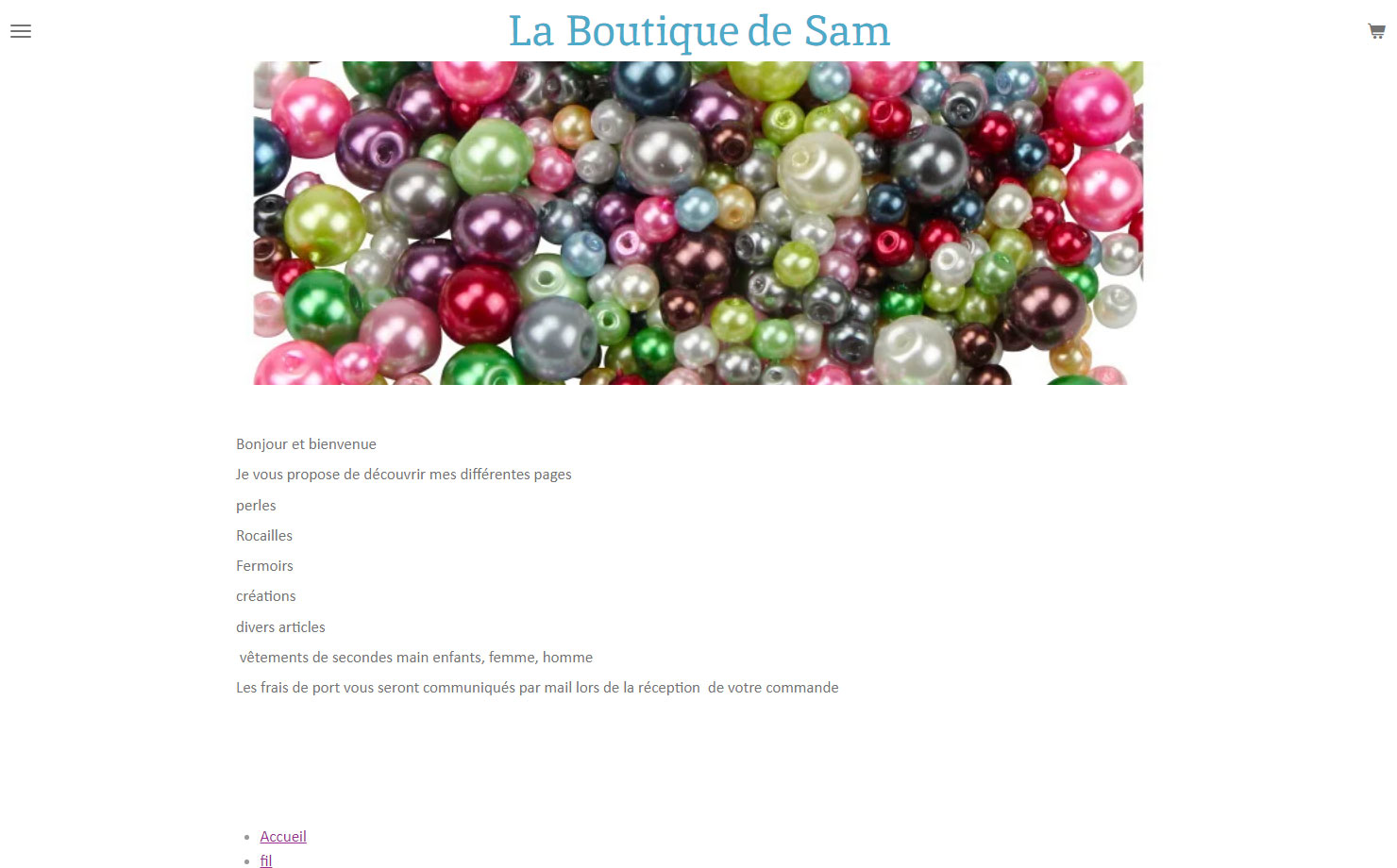 La boutique de sam