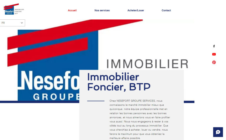 Nesefort Groupe Services - Immobilier foncier et BTP