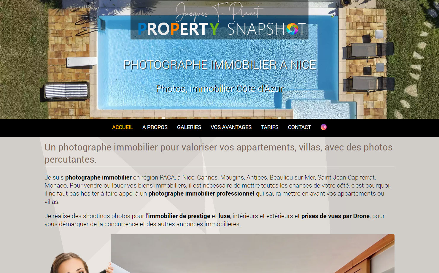 Property Snapshot - Photographe immobilier Côte d'Azur