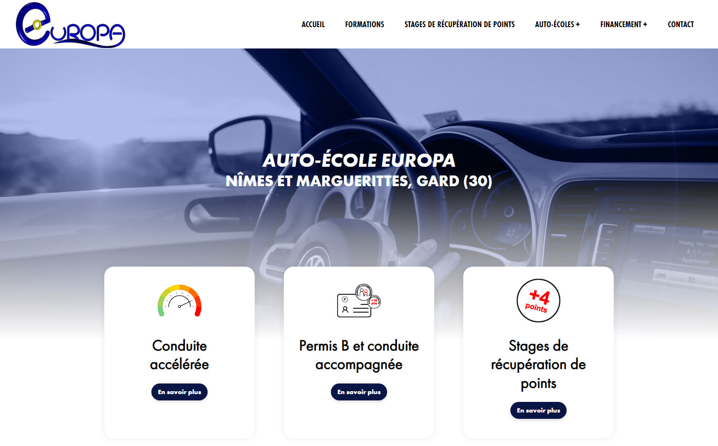 Auto-école Europa - Auto-école à Nimes et à Marguerittes