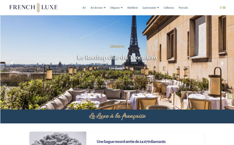 French Luxe - L'actualité du luxe en France
