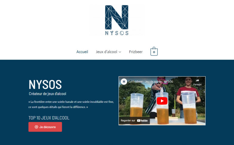 Nysos - Créateur de jeux d'alcool