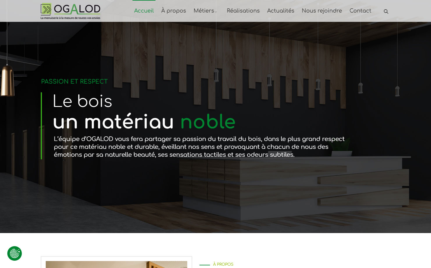 Ogalod - Votre expert en menuiserie et agencement