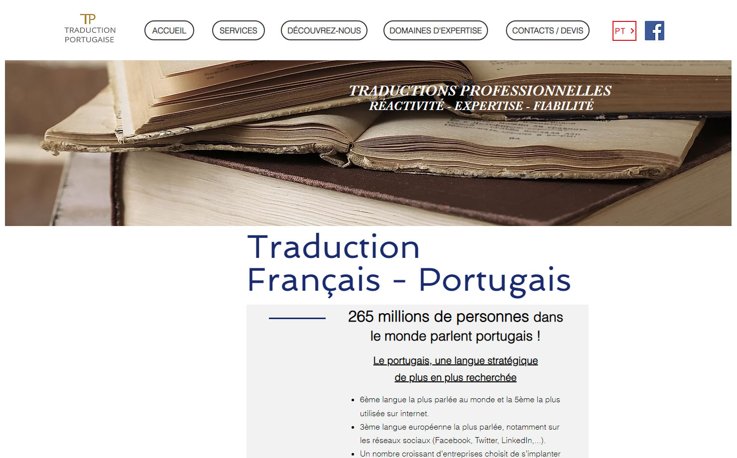 Traduction Portugaise
