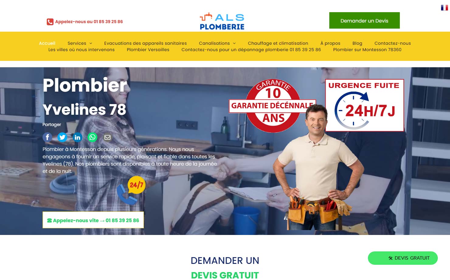 Als plomberie 78