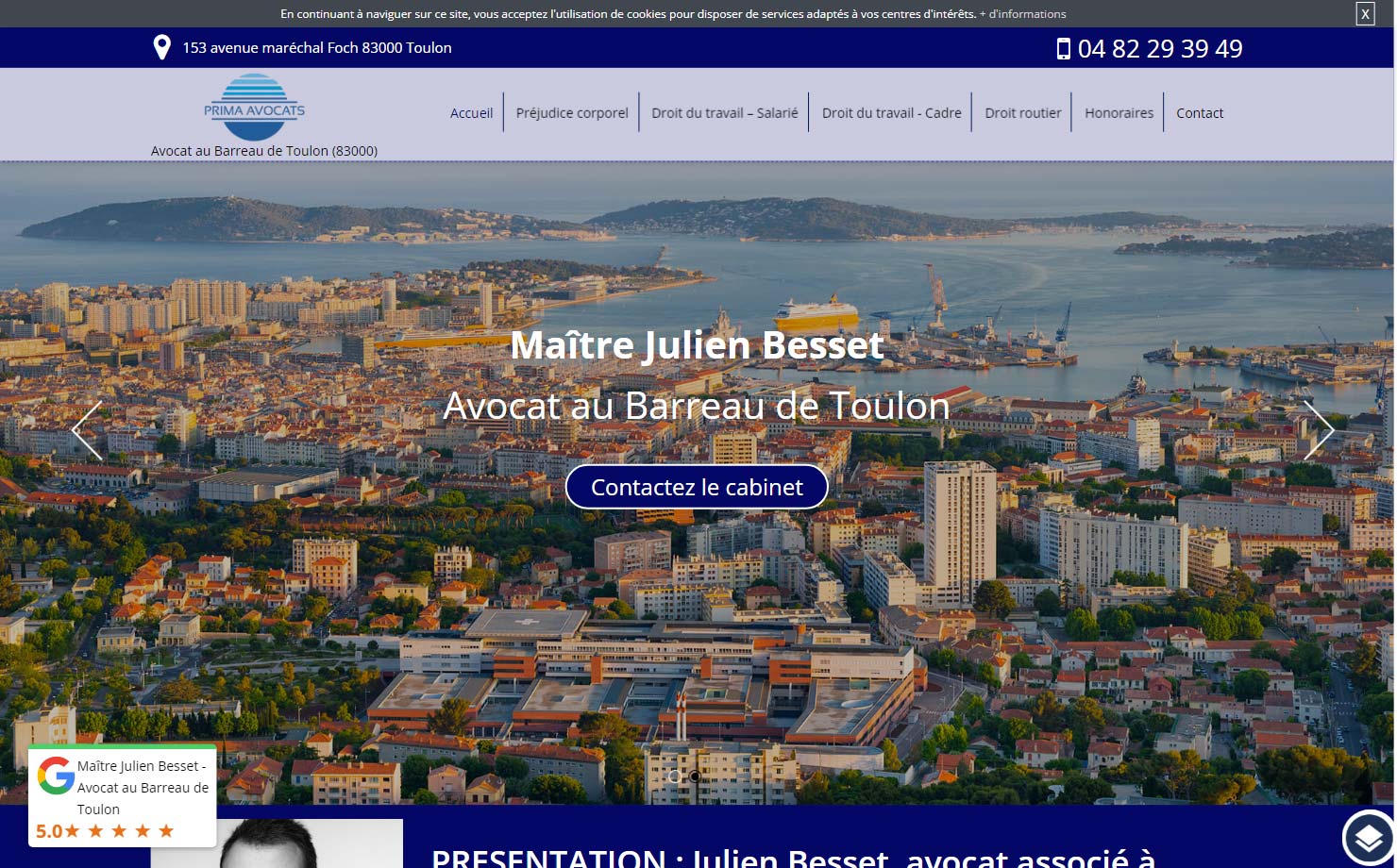 Avocat Besset - Avocat en dommage corporel à Toulon